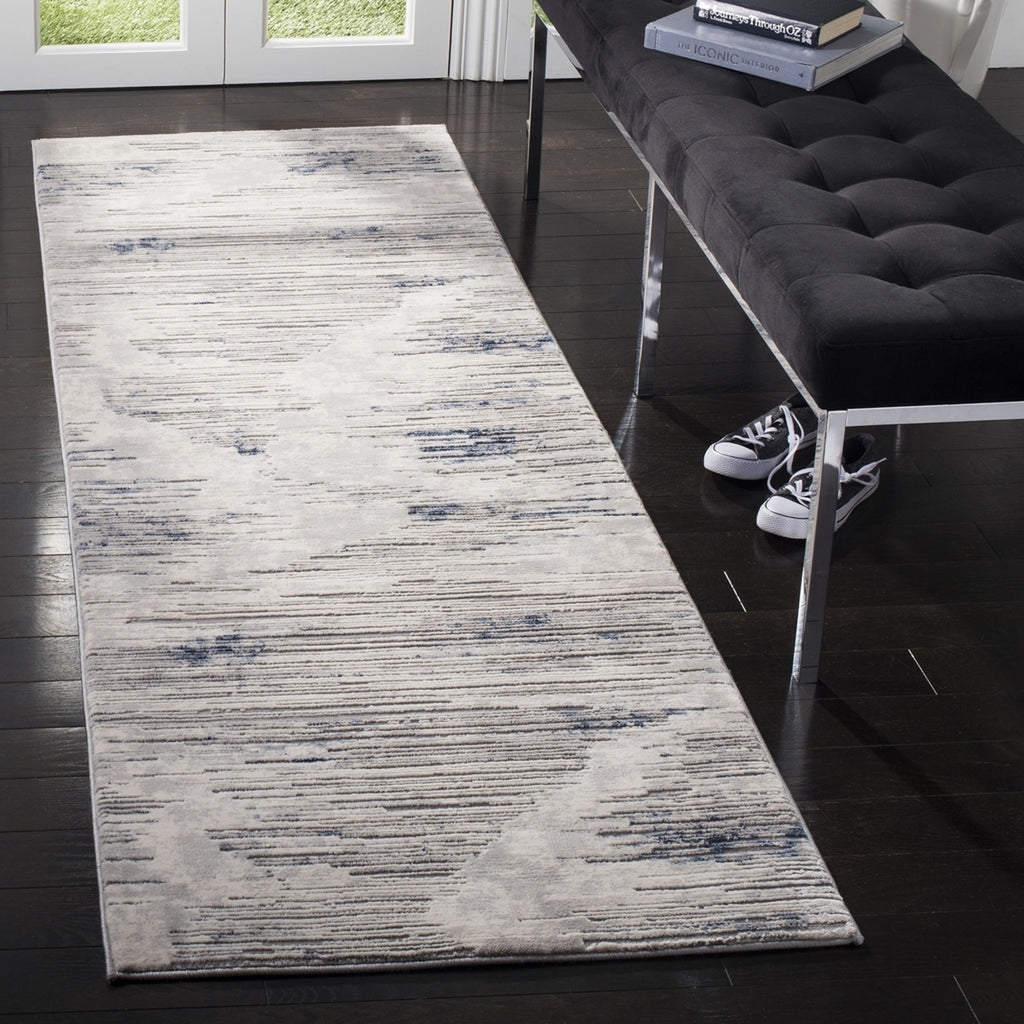Safavieh Meadow 100 MDW183F Grey/Ivory Area Rug Lifestyle Image Feature