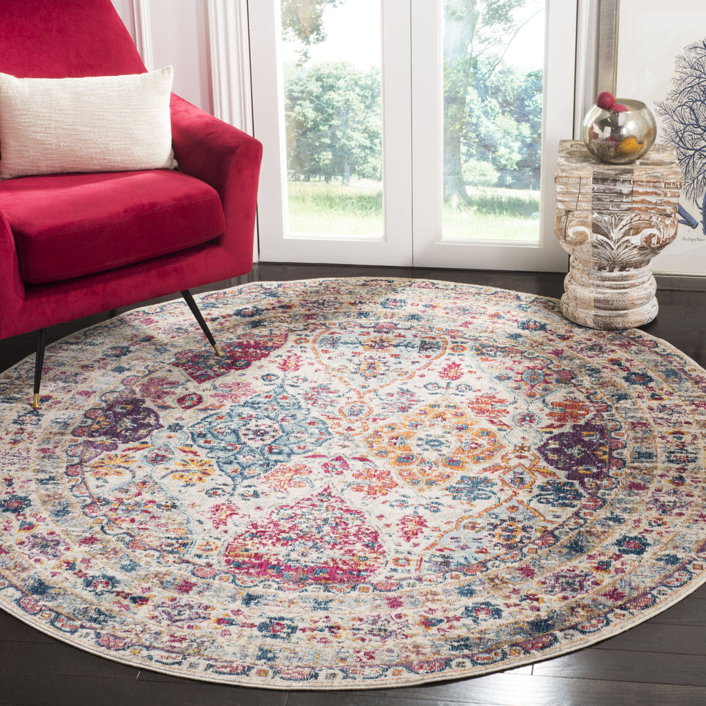 Safavieh Merlot Mer102a Cream Multi Area Rug – Incredible Rugs And Decor