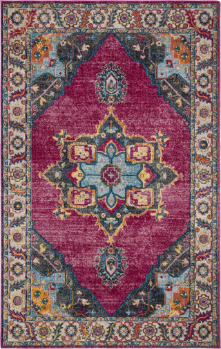 Safavieh Merlot MER108R Fuchsia/Multi Area Rug 