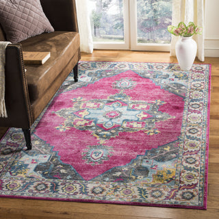 Safavieh Merlot MER108R Fuchsia/Multi Area Rug  Feature