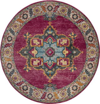 Safavieh Merlot MER108R Fuchsia/Multi Area Rug 