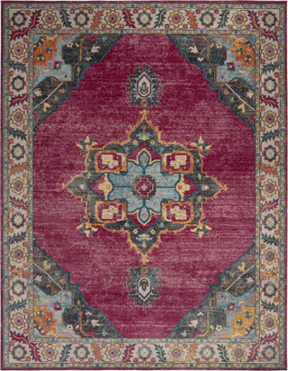 Safavieh Merlot MER108R Fuchsia/Multi Area Rug 