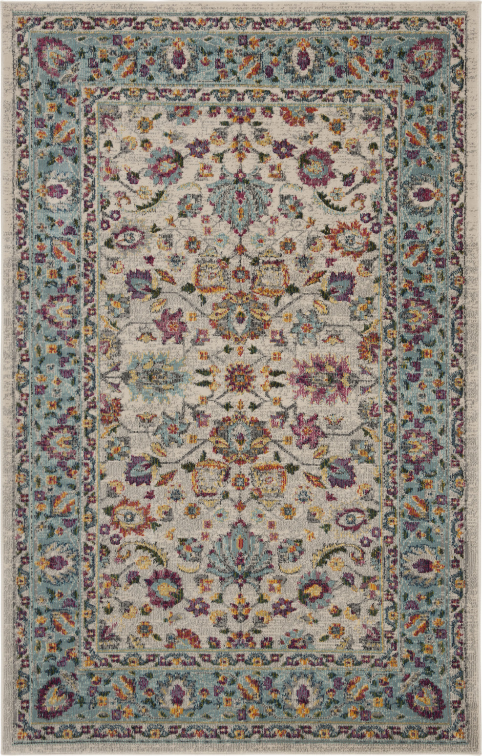 Safavieh Merlot MER196A Cream/Multi Area Rug – Incredible Rugs and Decor