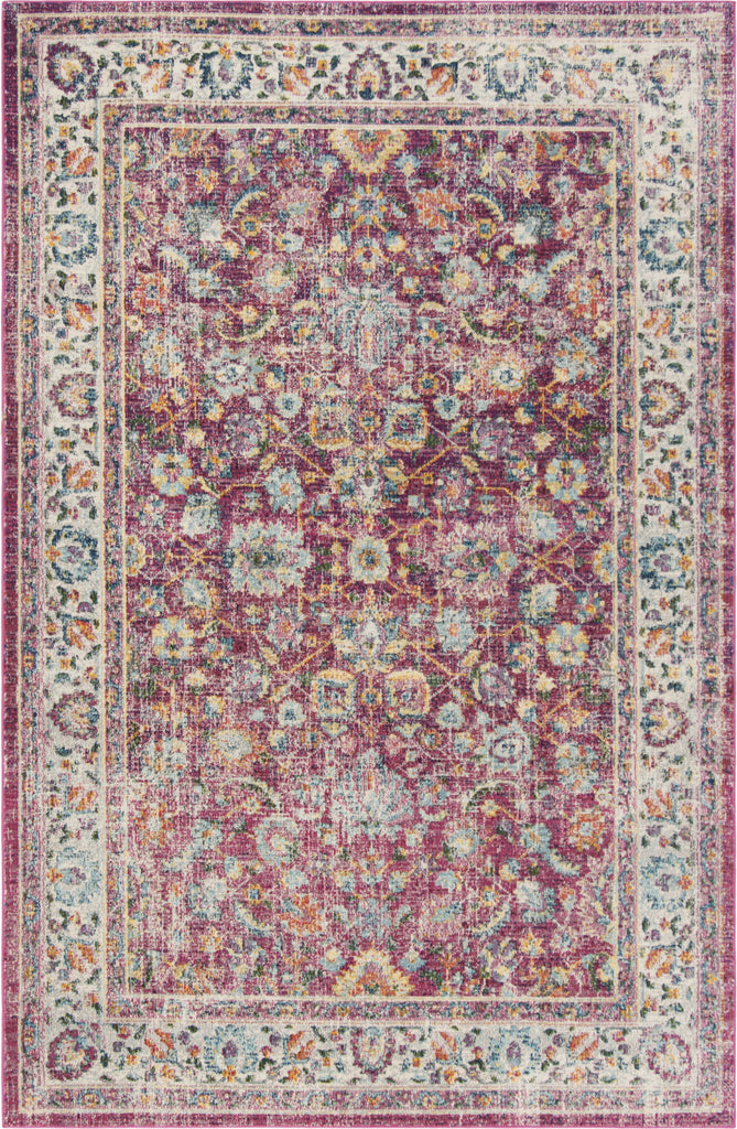 Safavieh Merlot MER196Q Red/Multi Area Rug main image