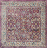 Safavieh Merlot MER196Q Red/Multi Area Rug 