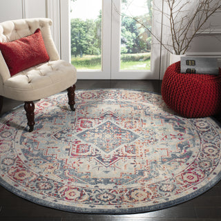 Safavieh Merlot MER310N Navy/Aqua Area Rug  Feature