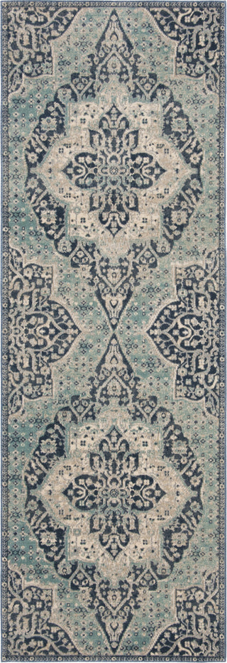 Safavieh Merlot MER313N Navy/Aqua Area Rug 