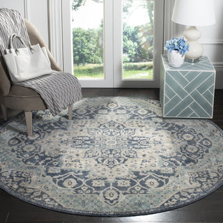 Safavieh Merlot MER313N Navy/Aqua Area Rug  Feature