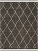 Safavieh Moroccan Fringe Shag MFG241A Grey/Cream Area Rug 