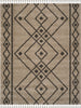 Safavieh Moroccan Fringe Shag MFG248C Mushroom/Grey Area Rug 