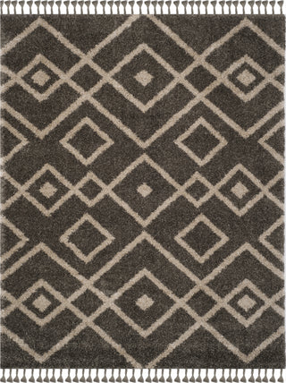 Safavieh Moroccan Fringe Shag MFG249A Grey/Cream Area Rug 