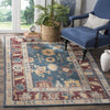 Safavieh Maharaja MHJ254 Blue/Red Area Rug Room Scene