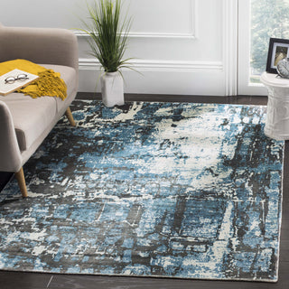 Safavieh Mirage MIR268 Blue/Grey Area Rug Room Scene