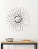 Safavieh Flower Mirror Espresso/Rustic Powder Coated  Feature