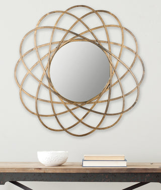 Safavieh Galaxy Wall Mirror Antique Gold  Feature