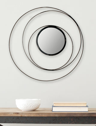 Safavieh Inner Circle Mirror Black  Feature