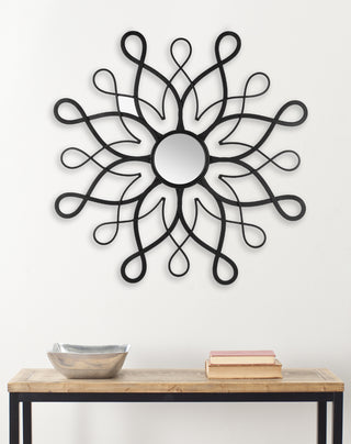 Safavieh Daisy Mirror Black  Feature