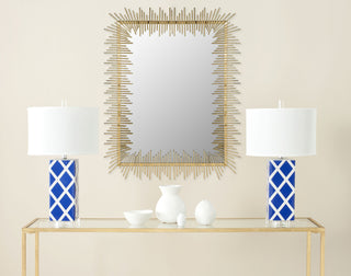 Safavieh Sunray Mirror Antique Gold/Antique Gold  Feature