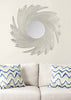 Safavieh Nuveau Wave Mirror Pewter/Pewter  Feature