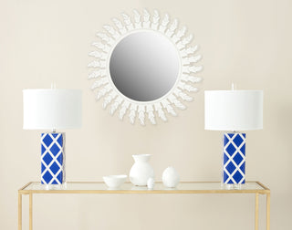 Safavieh Inca Sun Mirror White/White  Feature