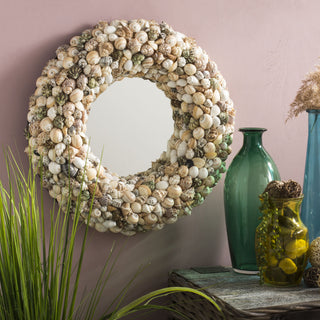 Safavieh Cordero Mirror Natural Mix Shell  Feature