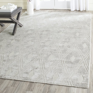 Safavieh Mirage MIR851 Silver Area Rug Room Scene Feature