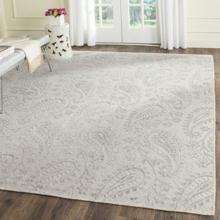 Safavieh Mirage MIR855 Ivory/Silver Area Rug Room Scene Feature