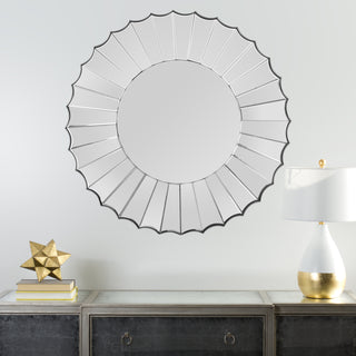 Safavieh Denby Sunburst Mirror Black/Silver  Feature