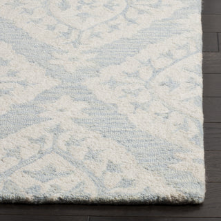 Safavieh Micro-Loop 200 210 Light Blue Area Rug Detail