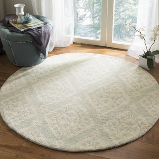 Safavieh Micro-Loop 200 210 Light Blue Area Rug Room Scene