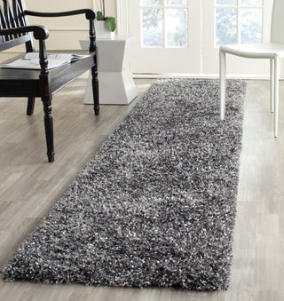 Safavieh Sg-Mls-Malibu Shag Malibu Charcoal Area Rug Room Scene Feature