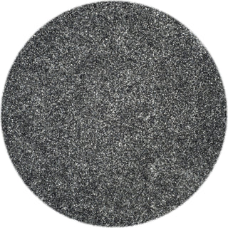 Safavieh Sg-Mls-Malibu Shag Malibu Charcoal Area Rug Round