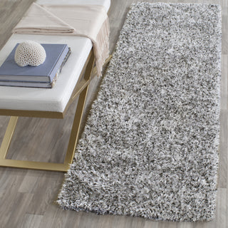 Safavieh Sg-Mls-Malibu Shag Malibu Silver Area Rug Room Scene Feature