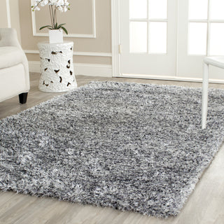 Safavieh Sg-Mls-Malibu Shag Malibu Silver Area Rug Room Scene