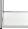 Safavieh Zola Glass Coffee Table Chrome Furniture 