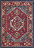 Safavieh Monaco MNC207C Red/Turquoise Area Rug 