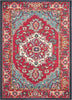 Safavieh Monaco MNC207C Red/Turquoise Area Rug 