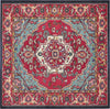 Safavieh Monaco MNC207C Red/Turquoise Area Rug 
