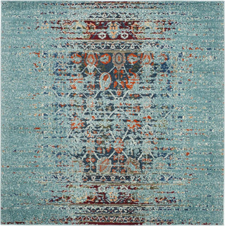 Safavieh Monaco MNC208J Blue/Multi Area Rug Square Image