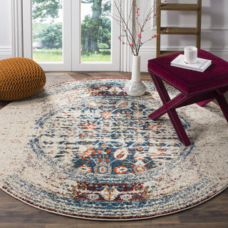 Safavieh Monaco MNC208M Ivory/Blue Area Rug  Feature