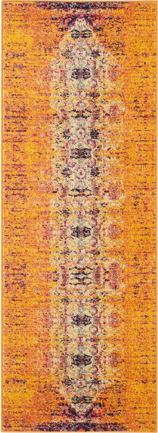 Safavieh Monaco MNC209H Orange/Multi Area Rug 