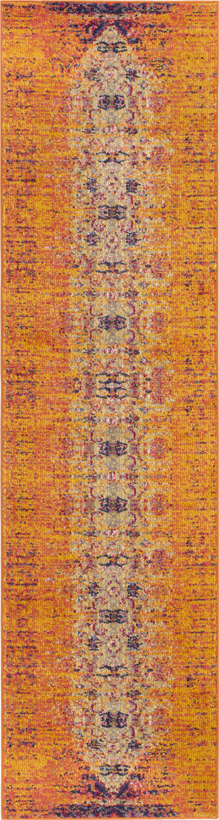 Safavieh Monaco MNC209H Orange/Multi Area Rug 