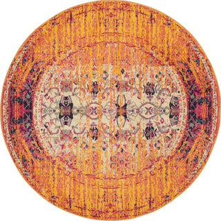 Safavieh Monaco MNC209H Orange/Multi Area Rug 