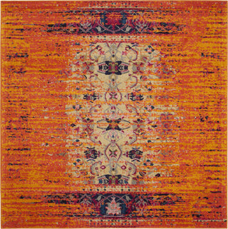 Safavieh Monaco MNC209H Orange/Multi Area Rug 