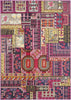 Safavieh Monaco MNC212D Pink/Multi Area Rug 