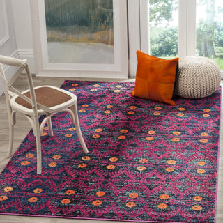 Safavieh Monaco MNC213D Pink/Multi Area Rug  Feature