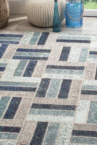 Safavieh Monaco MNC214E Grey/Blue Area Rug 