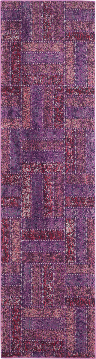 Safavieh Monaco MNC214L Purple/Multi Area Rug 