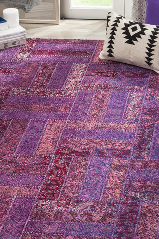 Safavieh Monaco MNC214L Purple/Multi Area Rug 