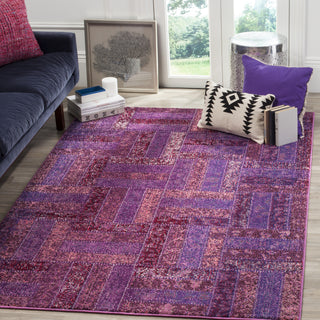 Safavieh Monaco MNC214L Purple/Multi Area Rug  Feature